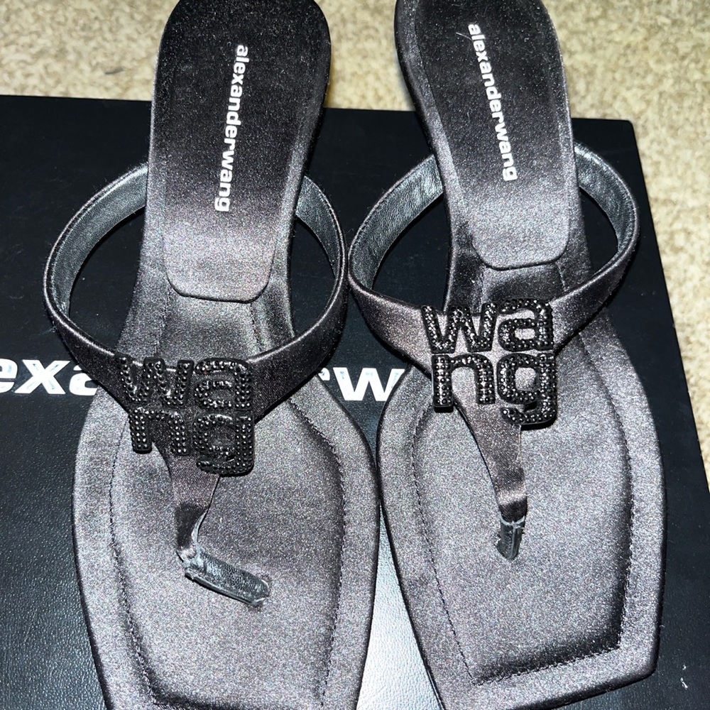 Alexander Wang Logo Heels
